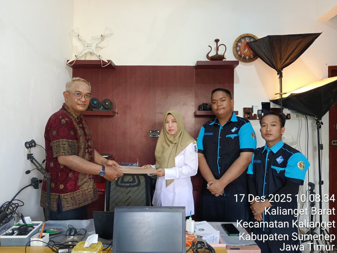 Penyerahan Siswa di Kalianget Barat